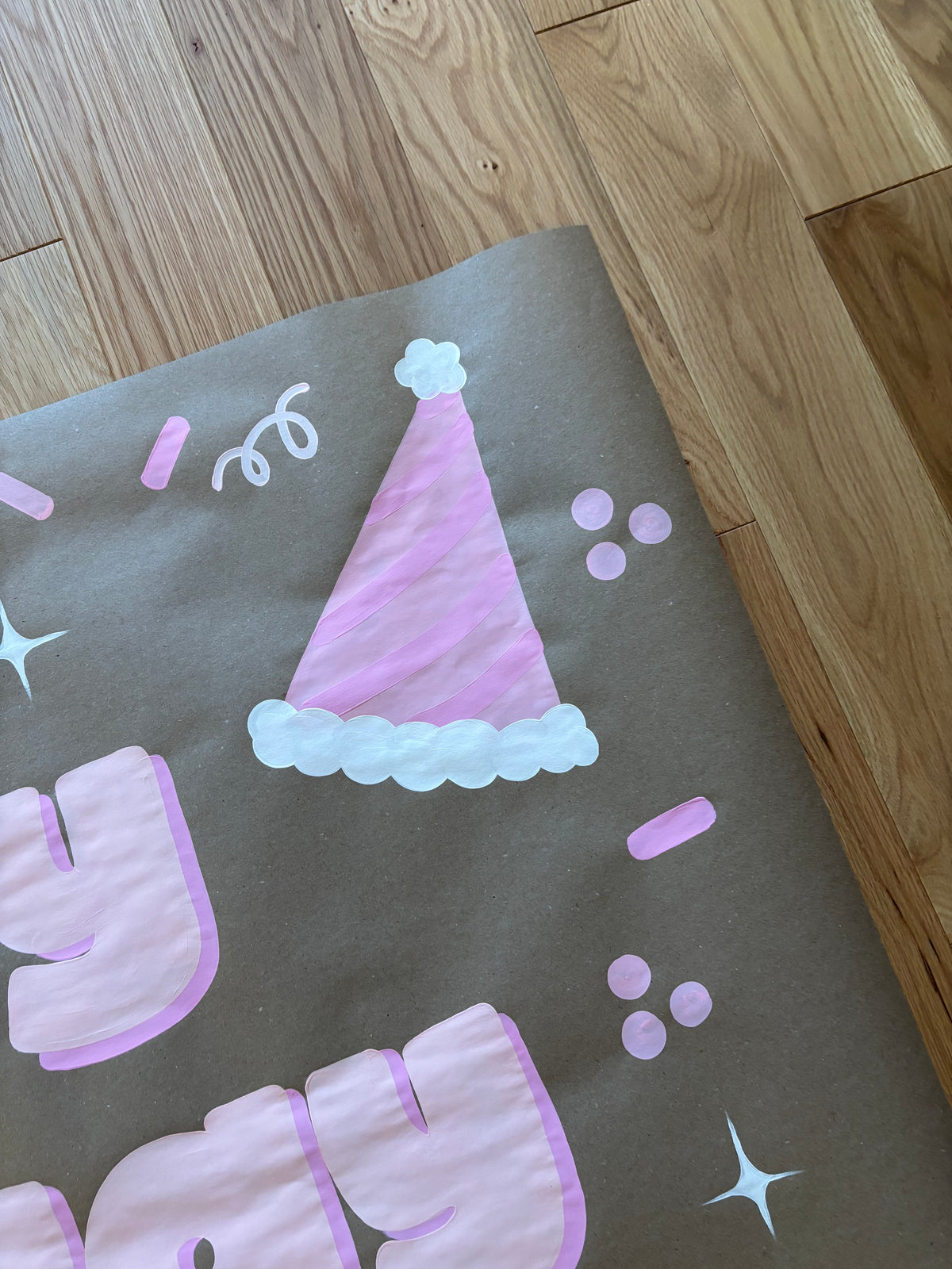PRE-MADE Birthday Banner