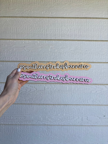 Layered Wooden Watermark