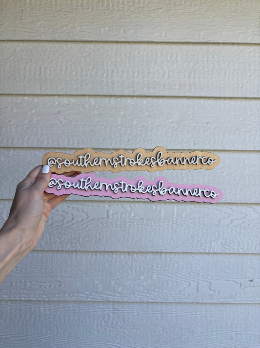 Layered Wooden Watermark