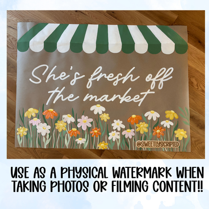 Wooden Physical Watermark