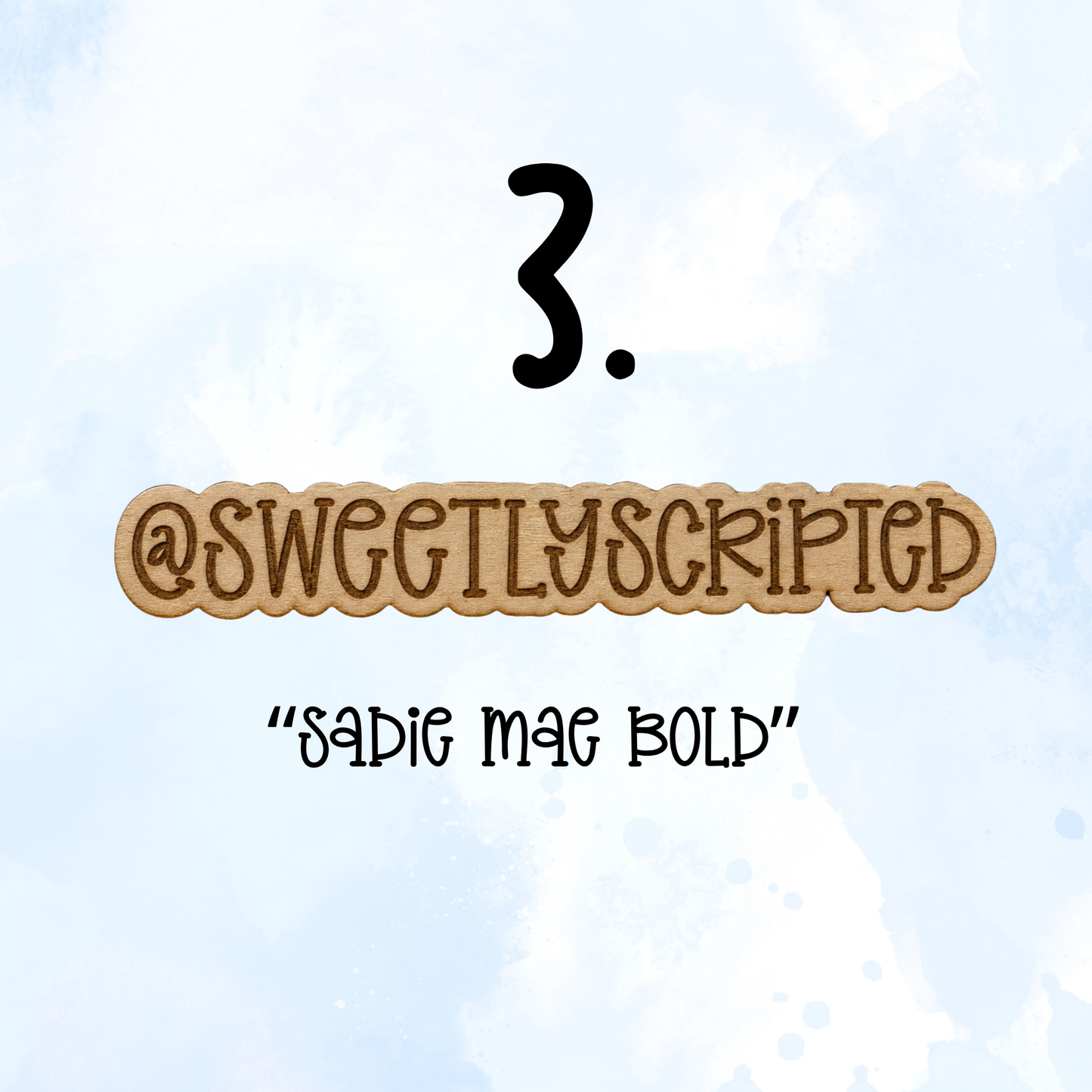 Wooden Physical Watermark