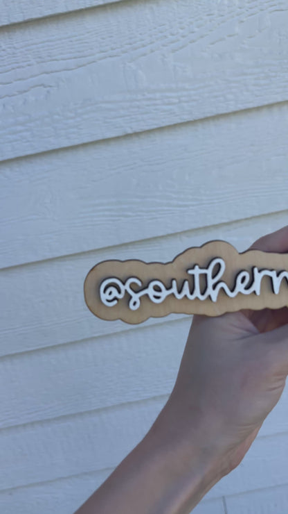Layered Wooden Watermark